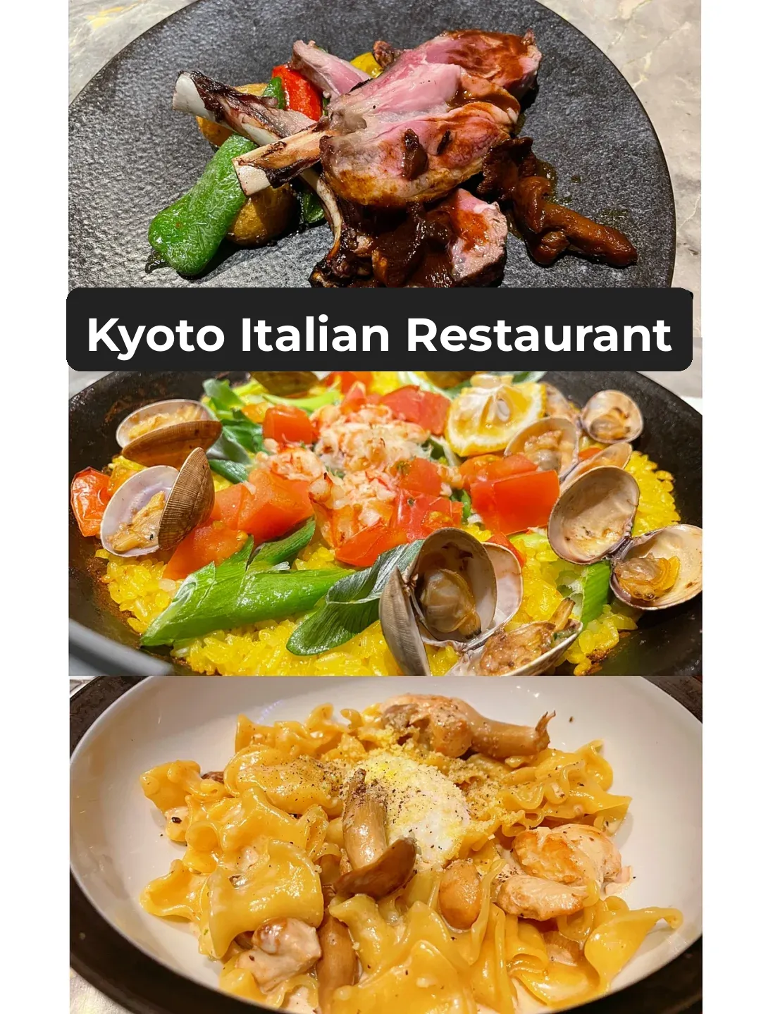 Kyoto | Locals' Pick: Super Fancy Italian Restaurant 🇮🇹