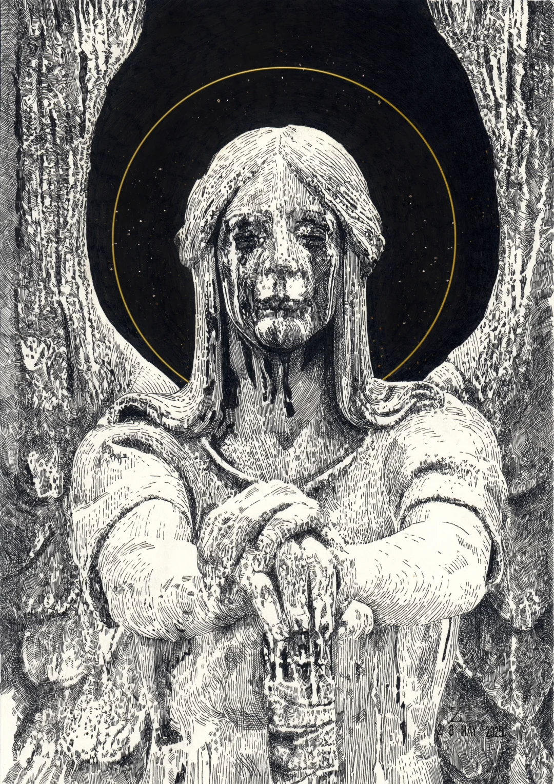 The Weeping Haserot Angel