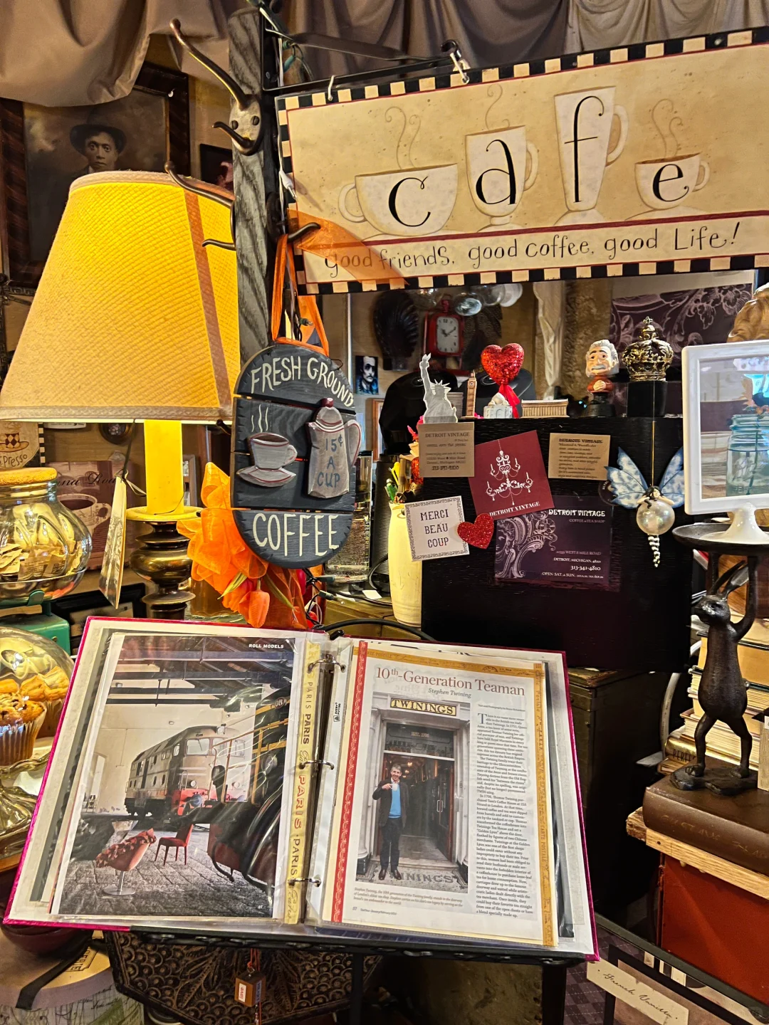 Mysterious Coffee Shop Spotted in Detroit's 8 Mile!