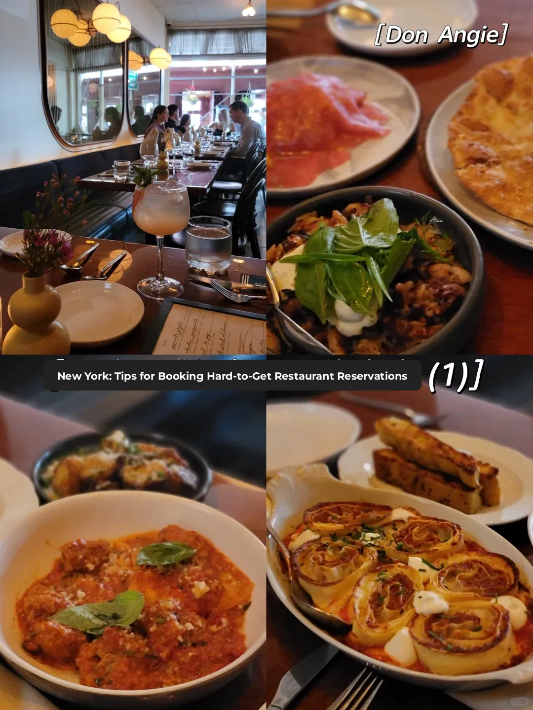 NYC Hard-to-Book Restaurant Reservations Guide (Part 1) – Save It Now! 👀