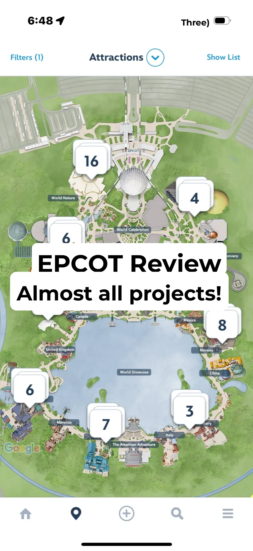 A Detailed Review of Nearly All Rides at Orlando Disney's EPCOT