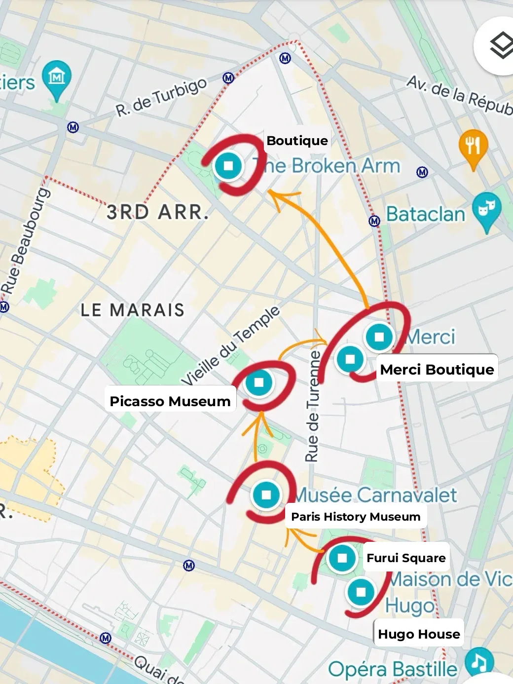 Marais District Citywalk Itinerary 🇫🇷 Must-Do Series in Paris