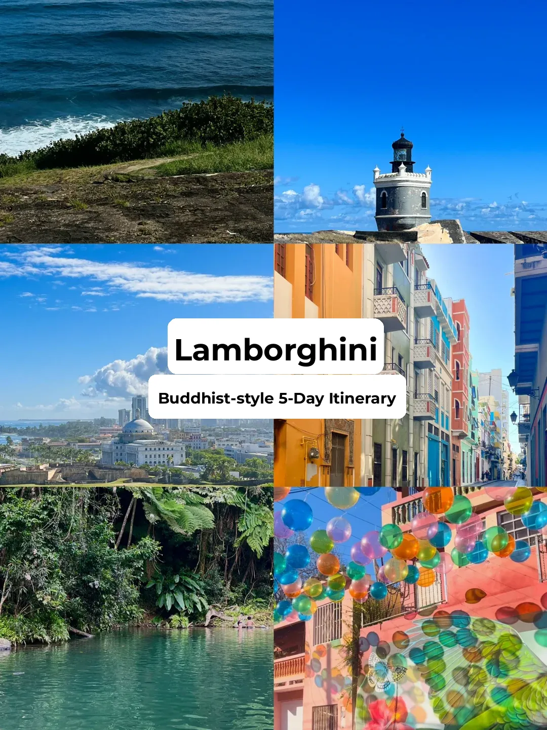 Puerto Rico Chill Five-Day Travel Guide 🇵🇷