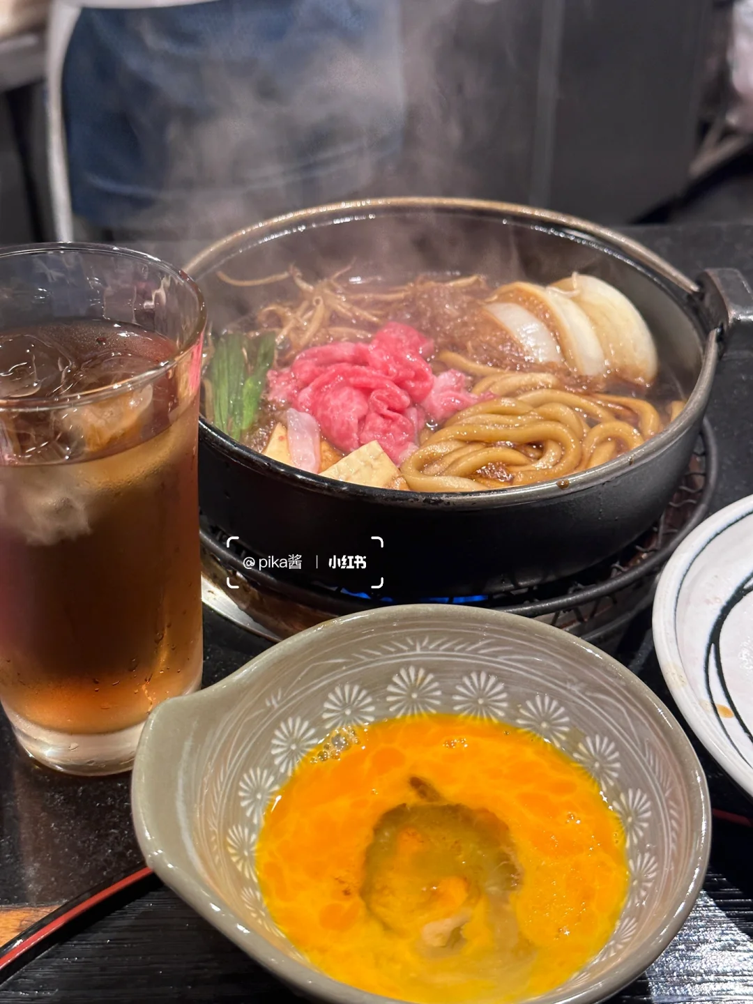 Osaka Shinsaibashi 🇯🇵 1400 Yen Black Wagyu Sukiyaki 😋